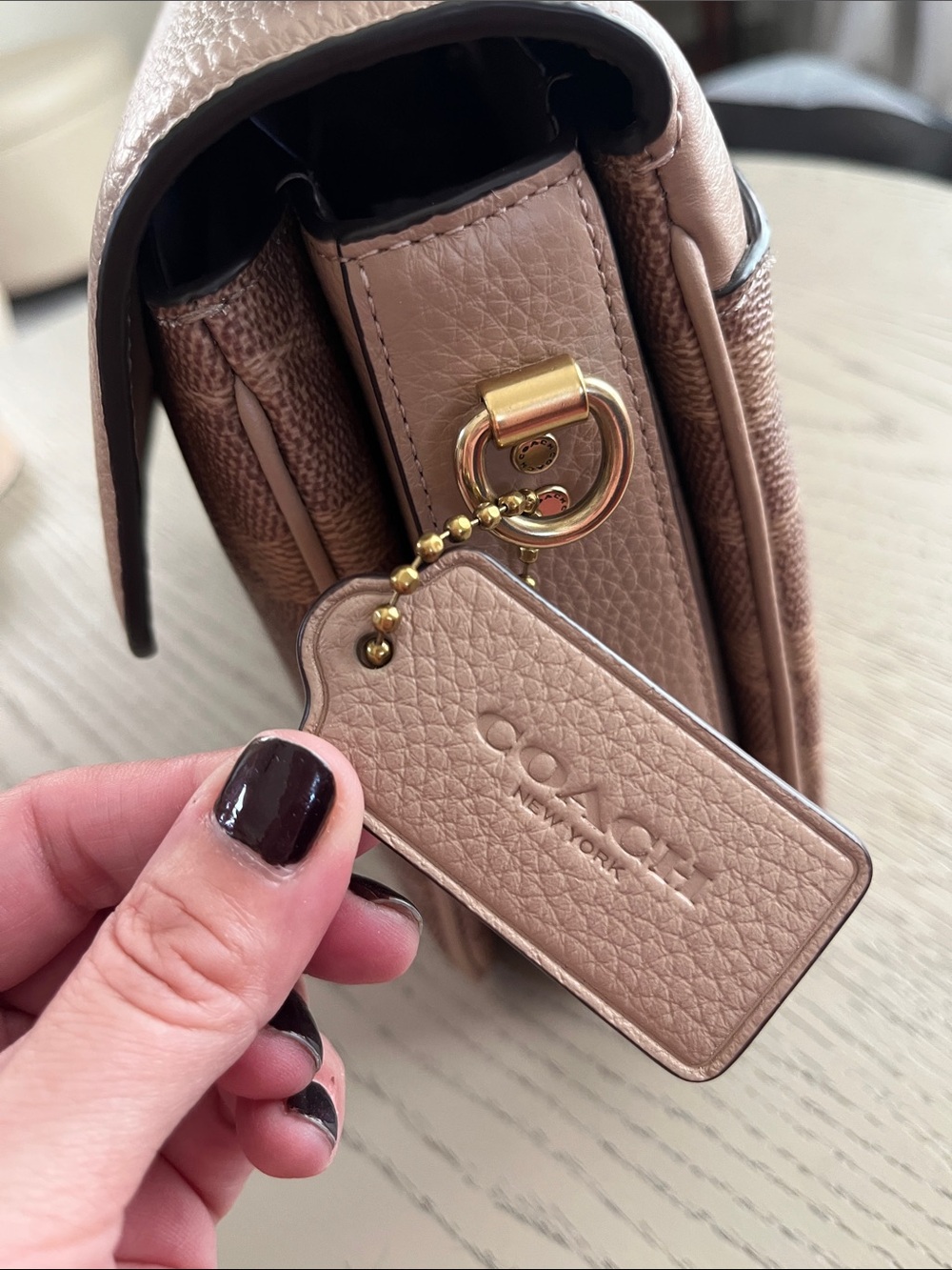 Coach Cassie Crossbody Special Edition / Taupe Canvas - Picture 9 of 15